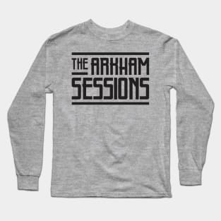 The Arkham Sessions Logo_Black Long Sleeve T-Shirt